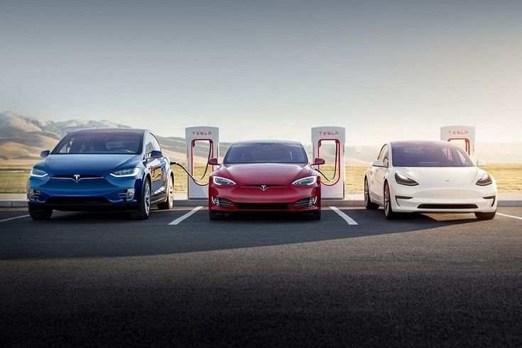 tesla electric cars